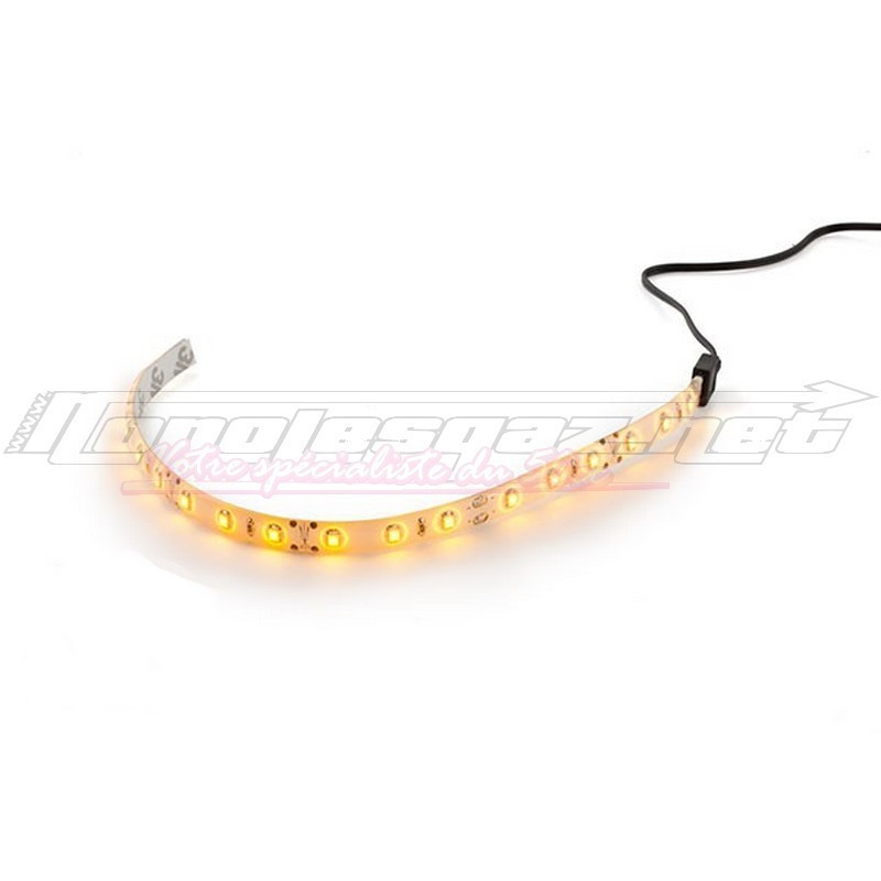 Bande a Led 30cm adaptable jaune