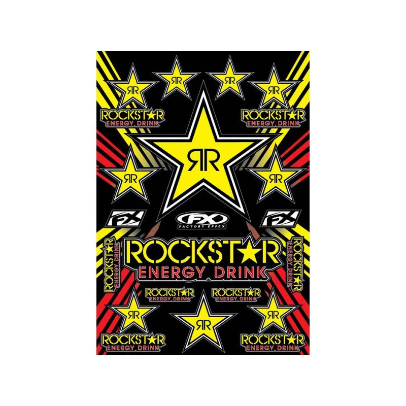 Planche d'autocollants FX Rockstar 1