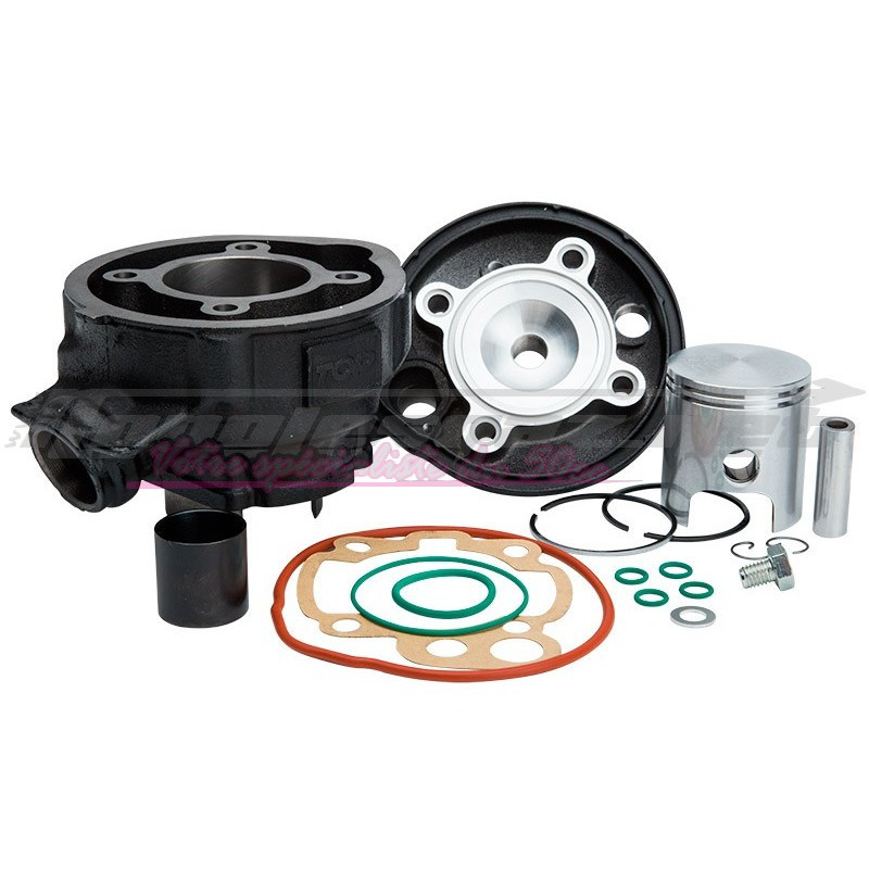 Kit cylindre Top Performances noir fonte 74cc AM6