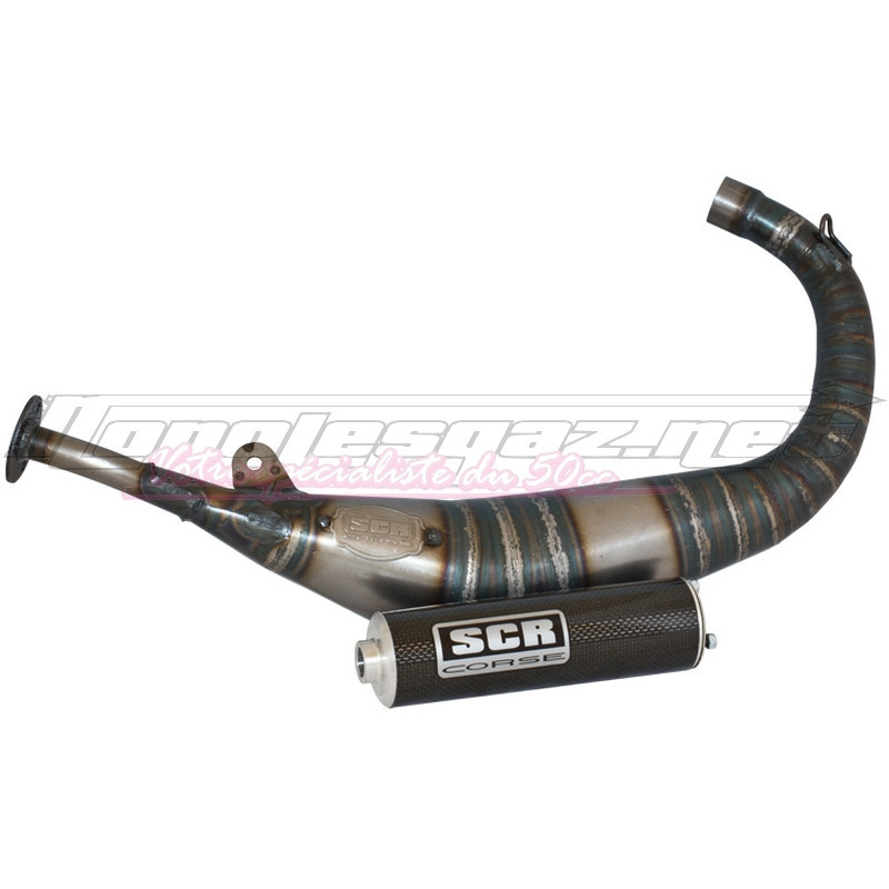 Echappement SCR Racing Line 85-90cc AM6 carbone