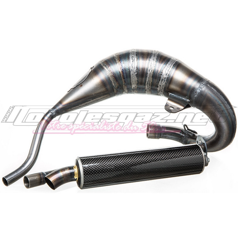 Echappement SCR Racing Line 70cc passage haut Sherco carbone
