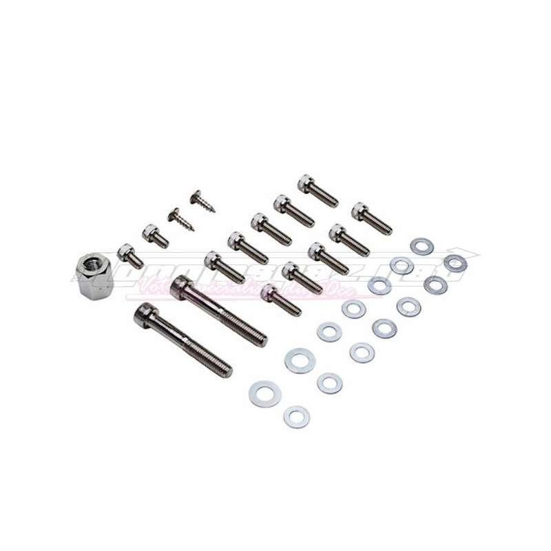 Kit vis carrosserie Booster Spirit av.04 acier chrome