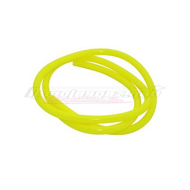 Durite essence Ø5mm jaune fluo