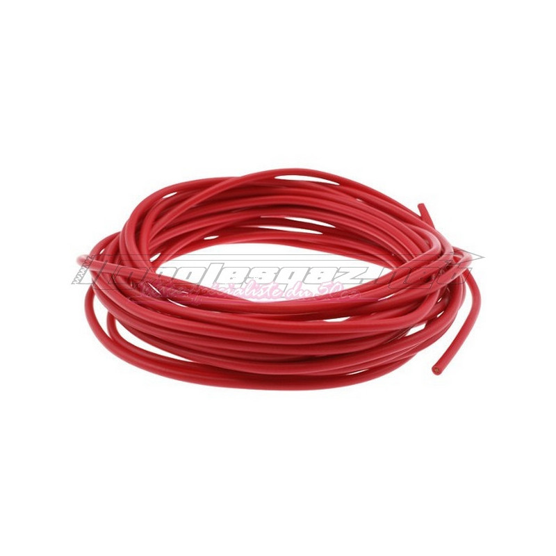Câble électrique 1.25mm Motoforce 5m rouge