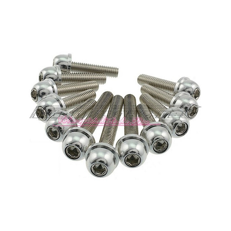 Vis de carter variateur Tun'R conique acier Booster / Nitro chrome