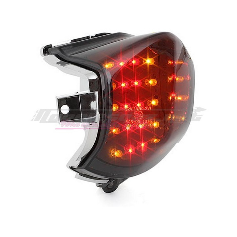 Feu AR + clignotants à led STR8 Aprilia SR Factory black