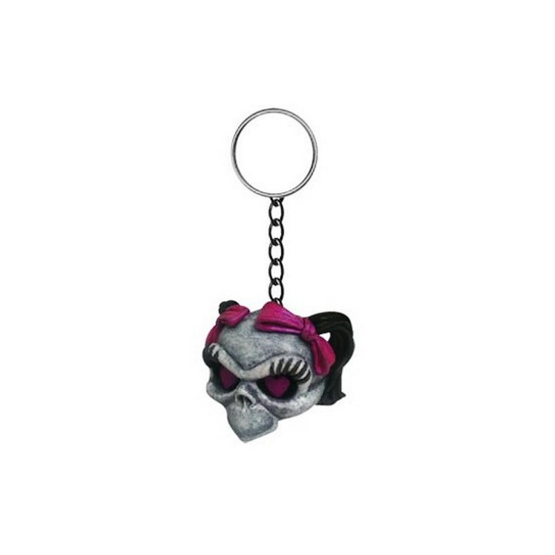 Porte clés Lethal Threat Girl Skull