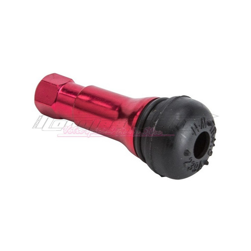 Valve de pneu Tun'R alu droite rouge