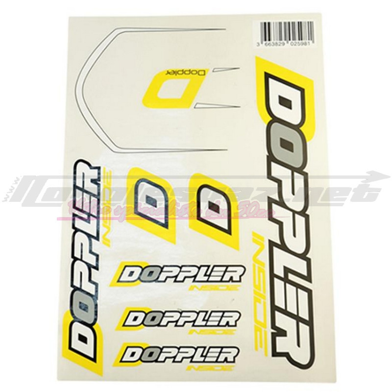 Planche d'autocollants Doppler