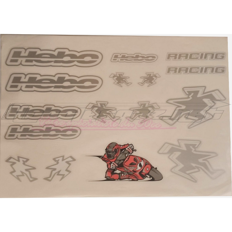 Planche d'autocollants Hebo Racing