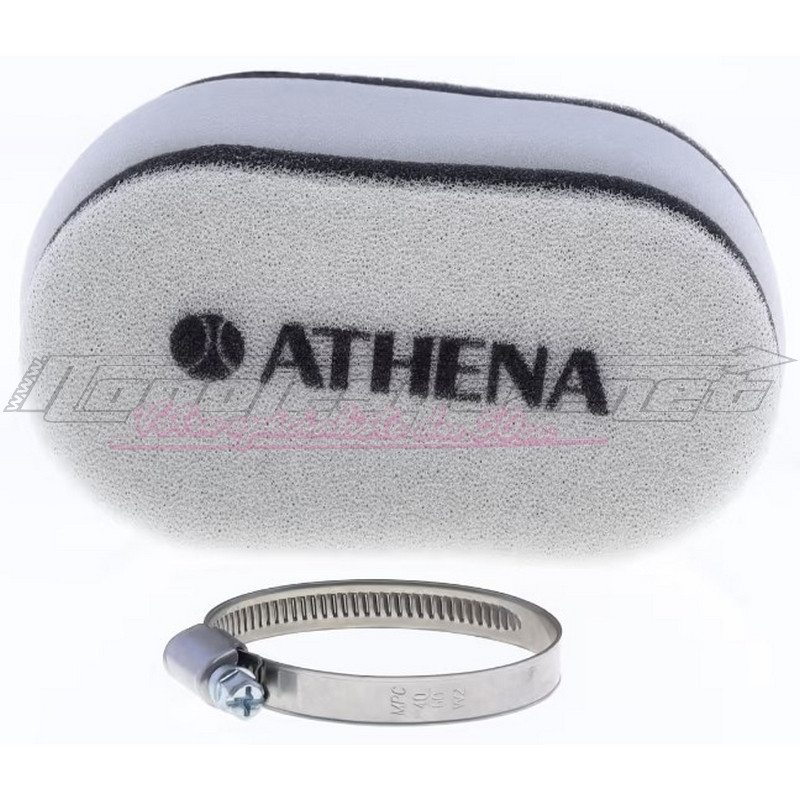 Filtre à air Athena Ø50mm ovale blanc