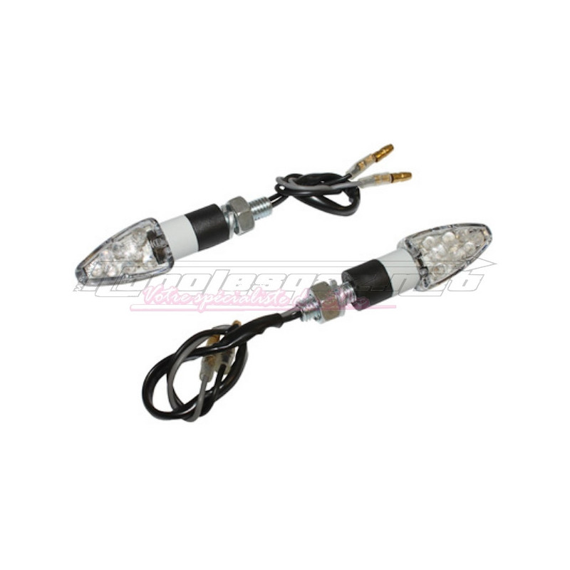 Clignotants LED mini winker blanc