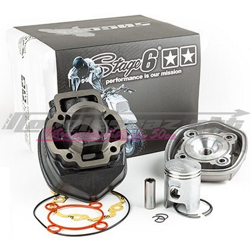 Kit cylindre 50cc Stage6 Streetrace fonte Piaggio LC