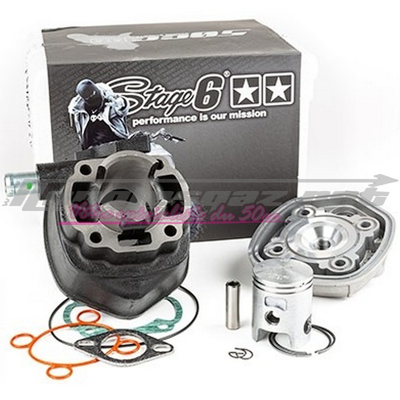 Kit cylindre 50cc Stage6 Streetrace fonte Nitro / Aerox