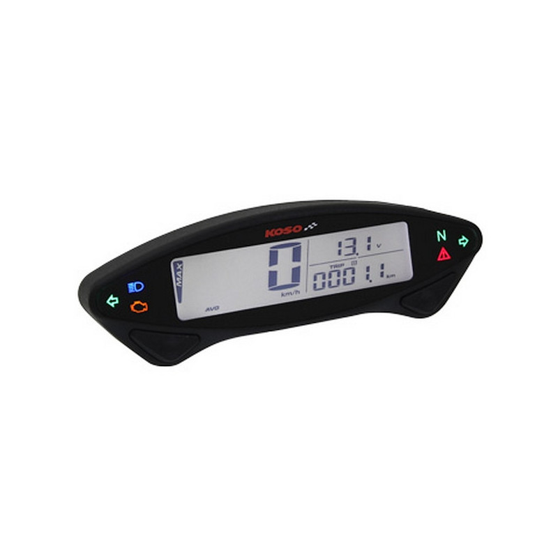 Compteur digital universel Koso Unlimit Style EX-02 - Pièce moto 50cc