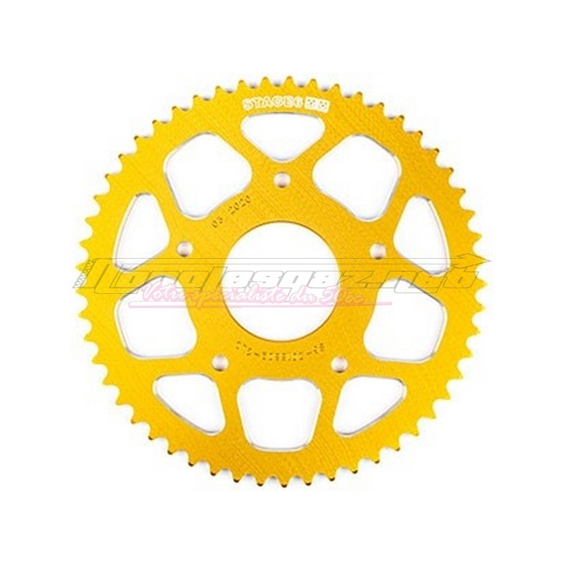 Couronne Stage6 alu 420 Rieju  MRT ap.11 / XR7 / XP7 SM or