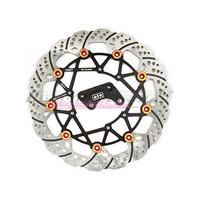 Disque de frein AV.03 Stage6 R/T Derbi Senda SM Xtreme Xrace 300mm flottant wave