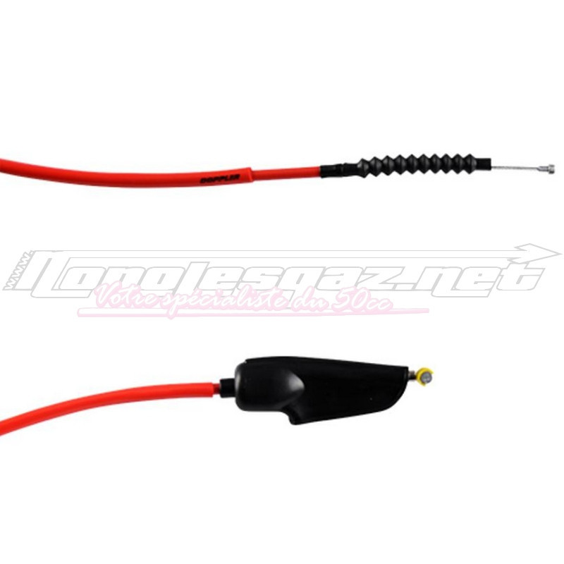 Câble d'embrayage Derbi Senda Euro 2 Doppler rouge