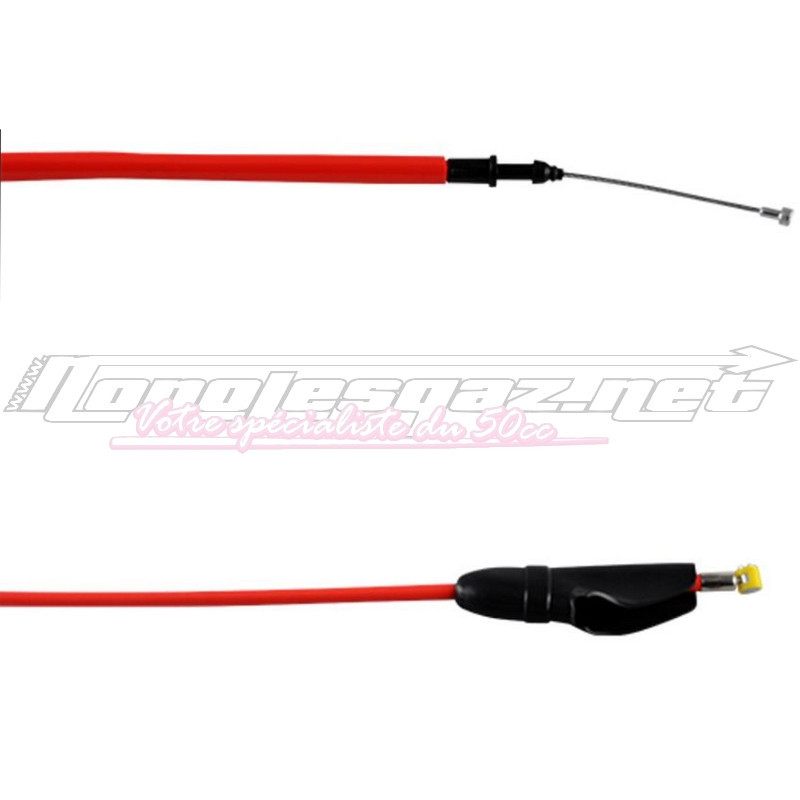 Câble d'embrayage Derbi Senda Euro 3 & 4 Doppler rouge
