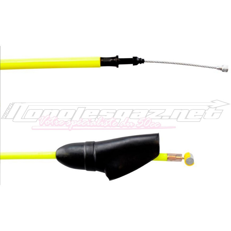 Câble d'embrayage Derbi Senda Euro 3 & 4 Doppler jaune fluo
