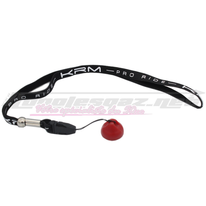 Cordon aimanté pour coupe circuit KRM noir