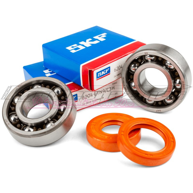 Kit roulements & spi de vilebrequin Stage6 R/T Derbi (C3 poly.)