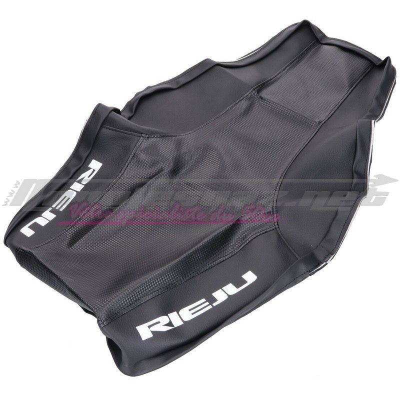 Housse de selle Rieju Spike - RR carbone / noir