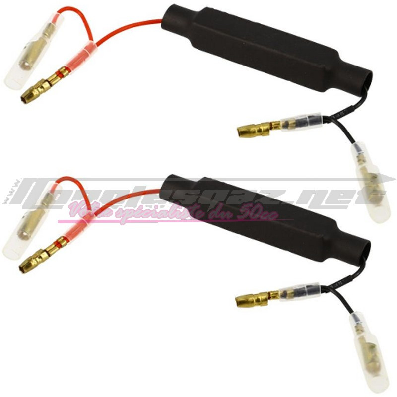 Résistance pour clignotant Led 10W - 10ohms (x2)