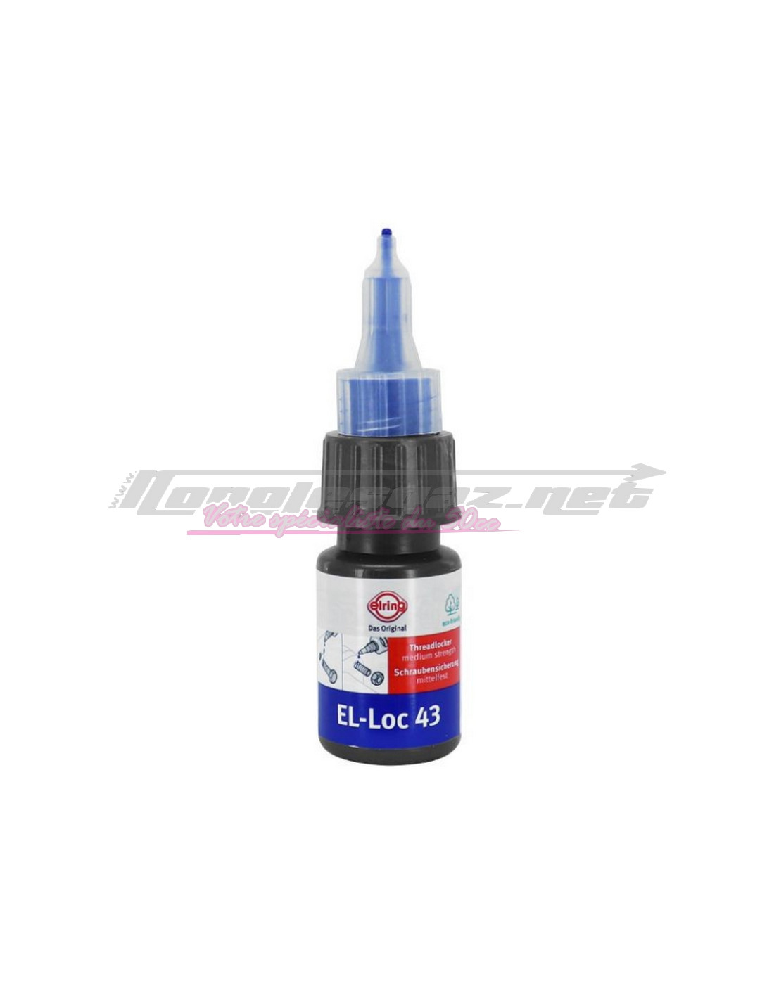 Frein filet Elring bleu EL-loc 43 moyen 10ml