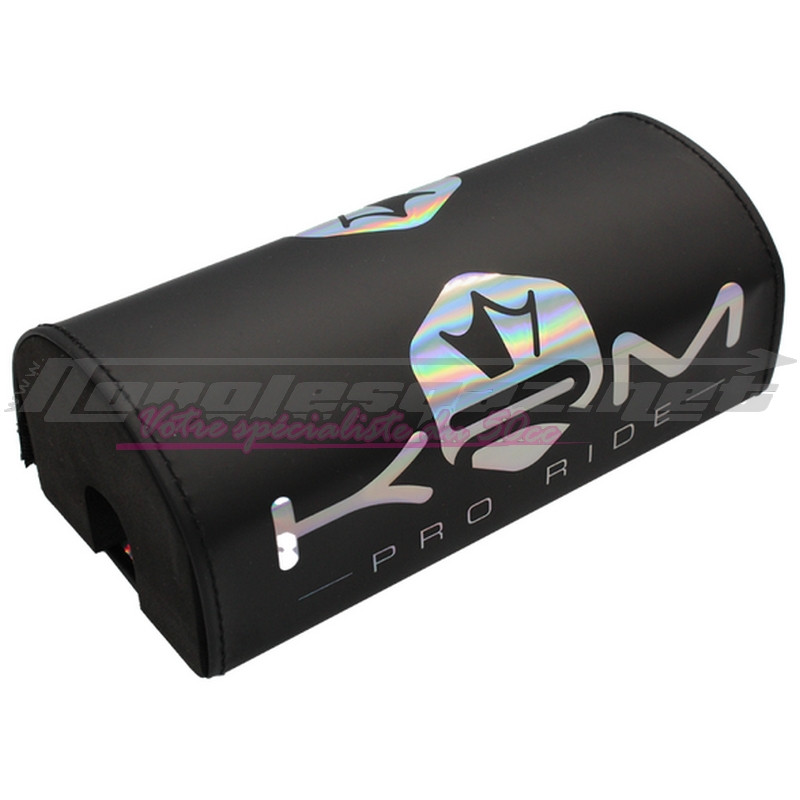 Mousse de guidon KRM sans barre holographique / noir mat
