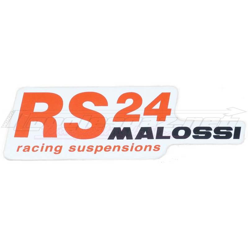 Autocollant Malossi RS24 14,5x4,5cm