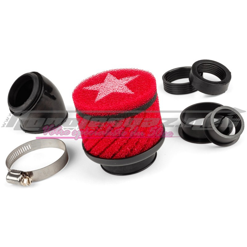 Filtre à air Stage6 Racing 28 - 48mm rouge