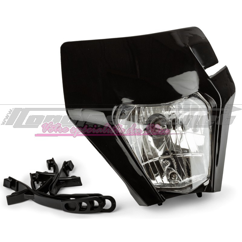 PLAQUE PHARE NUE KTM POUR EXC/EXC-F 99/04, 625 SMC 05/06 - Plastiques  moto KTM - Wolff KTM