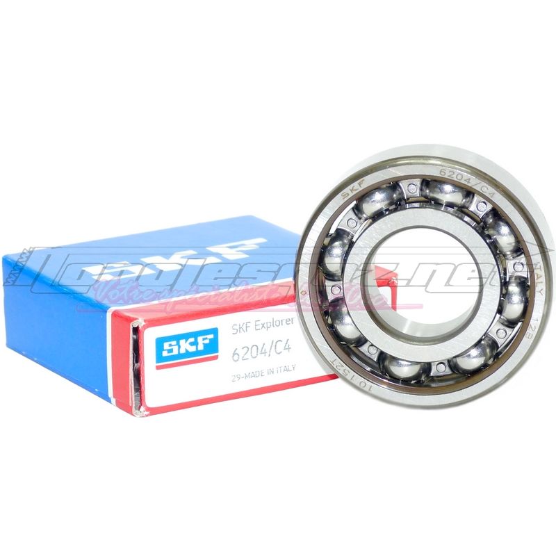 Roulement SKF 6204 C4 cage acier