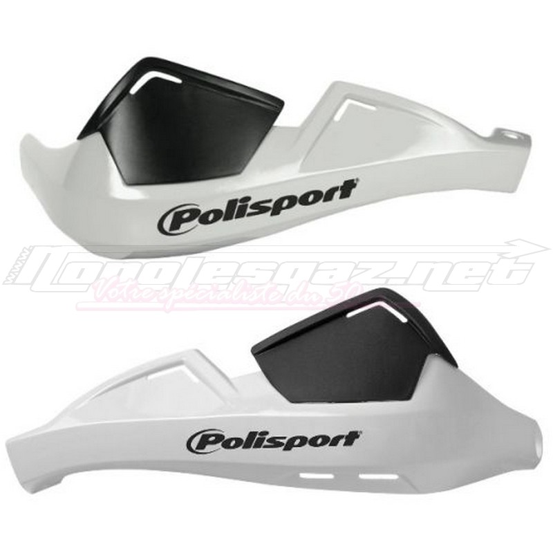 Protège mains Polisport intégral évolution blanc