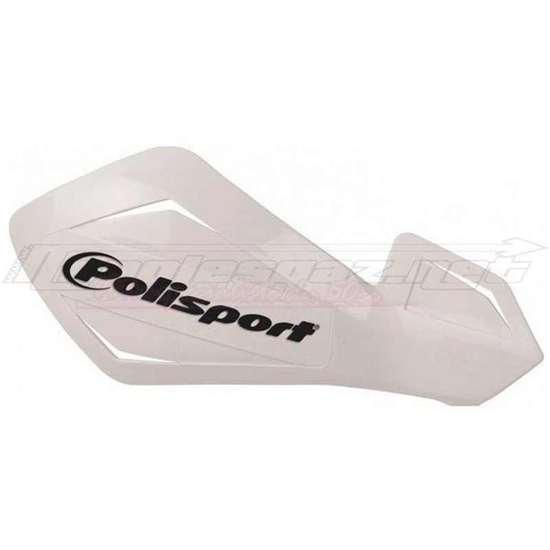 Protège mains Polisport universels Free flow lite blanc