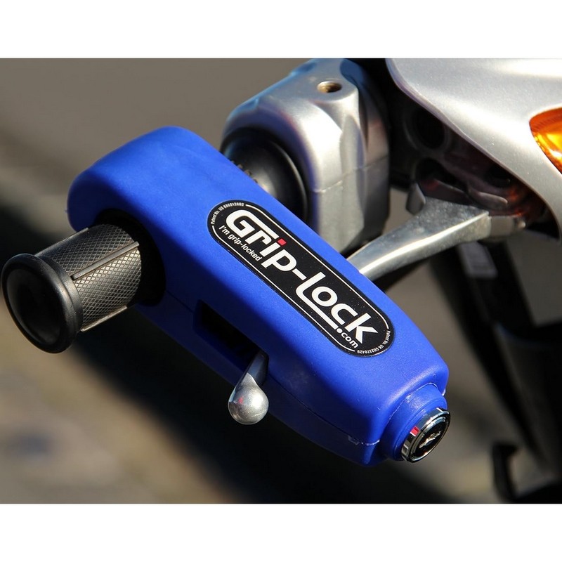 Bloque levier frein Grip Lock bleu