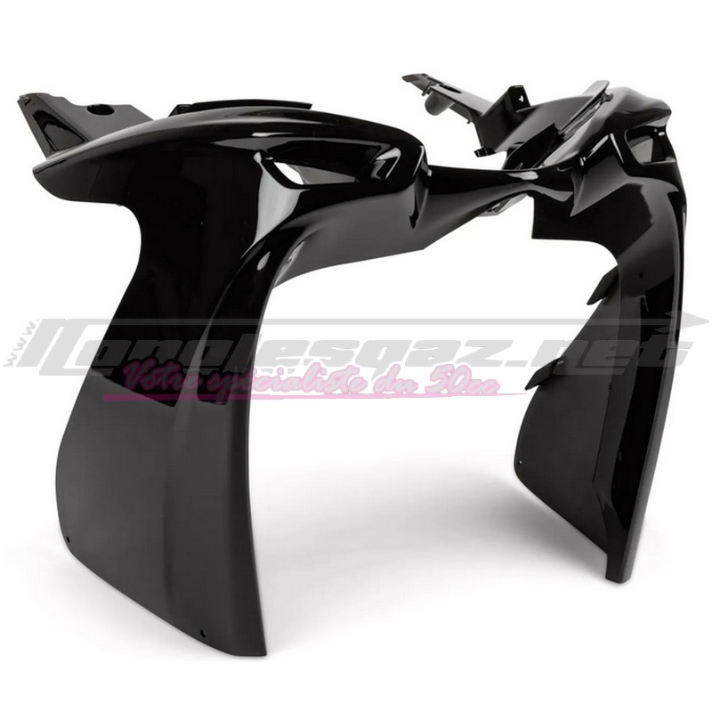 Tablier avant inférieur adaptable Nitro / Aerox ap.13 noir