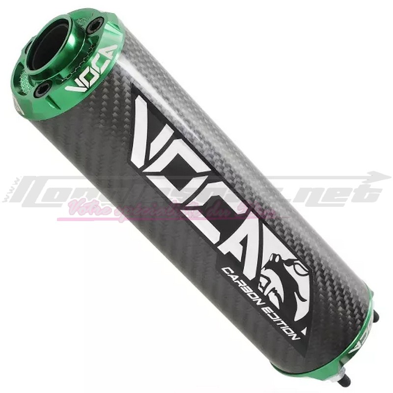 Silencieux Voca Bestia carbone / vert