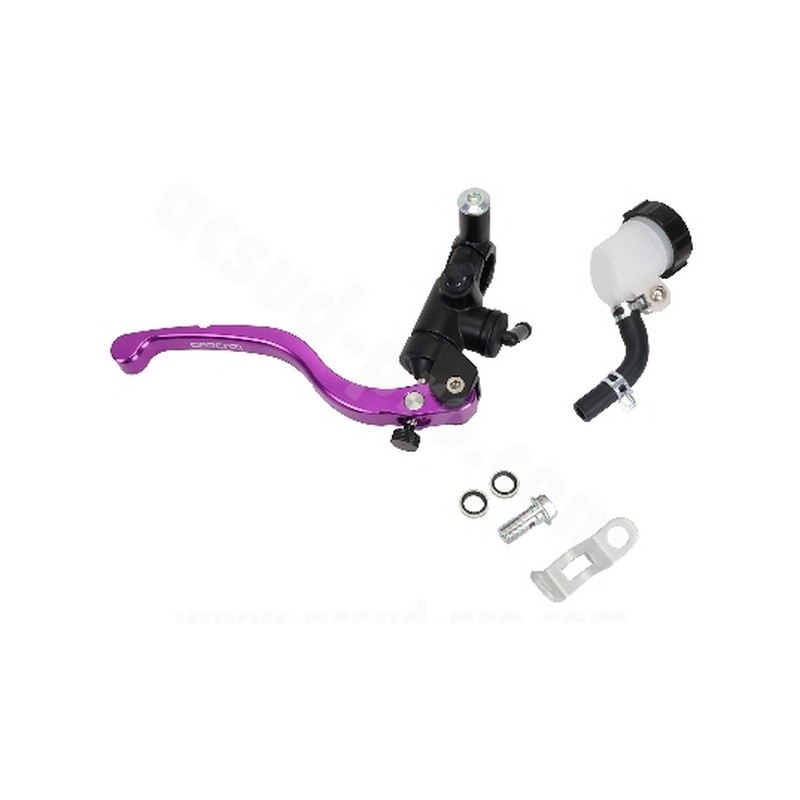 Maître cylindre frein AV Carenzi radial Ø15mm noir / violet