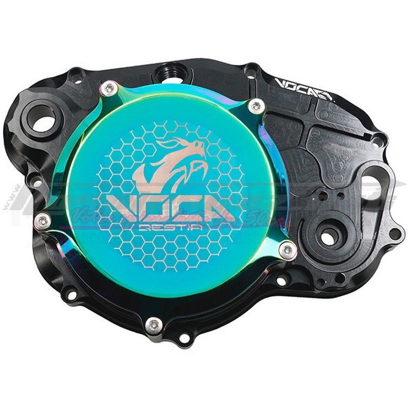 Carter d'embrayage Voca CNC AM6 noir - néochrome