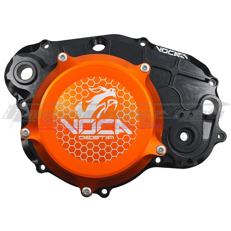 Carter d'embrayage Voca CNC AM6 noir - orange