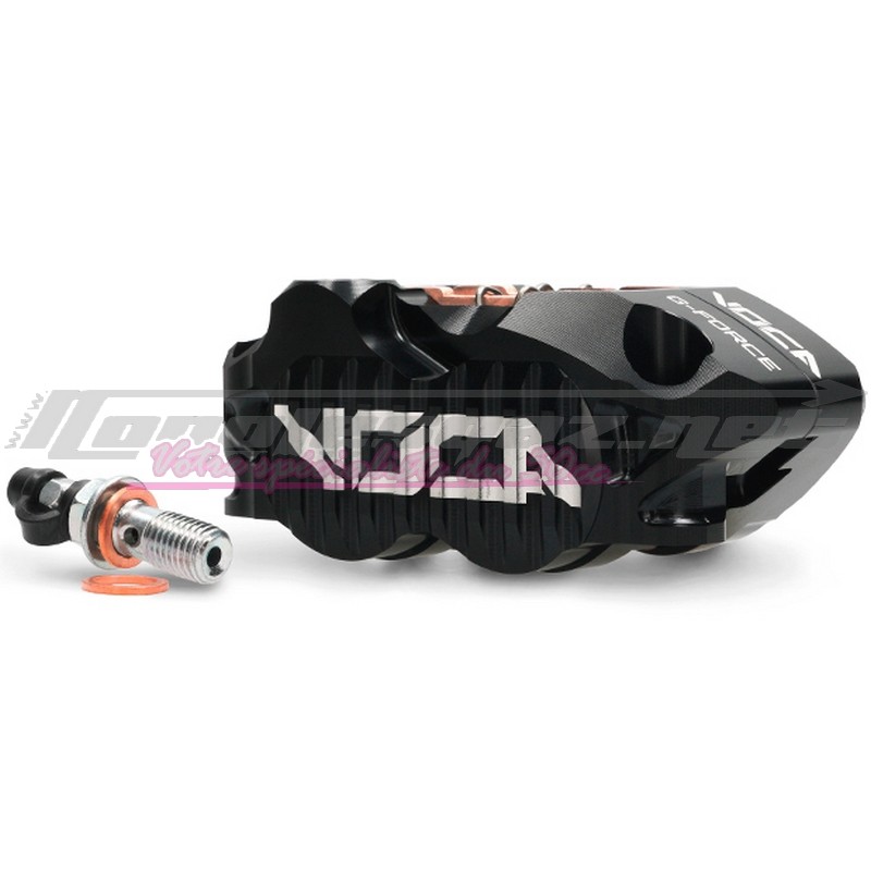 Etrier de frein radial Voca G-Force Pro 4 pistons noir