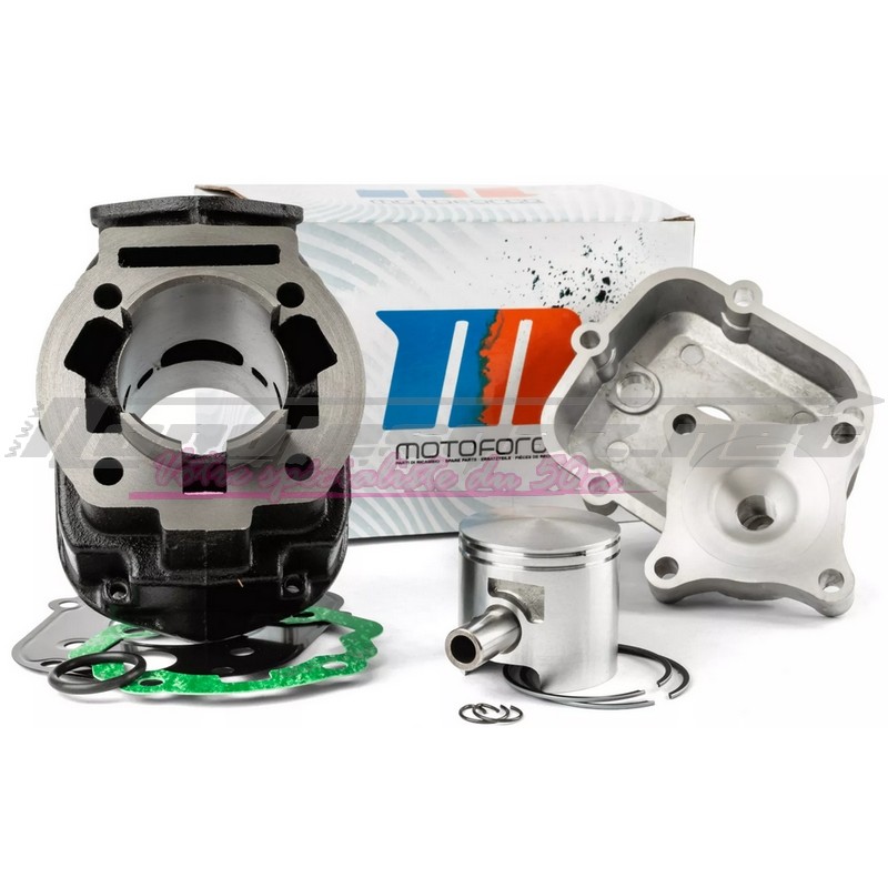 Kit cylindre Motoforce Racing 70cc fonte Derbi Euro 3 & 4
