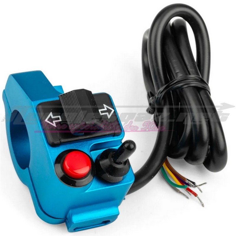 Commodo gauche Stage6 universel bleu