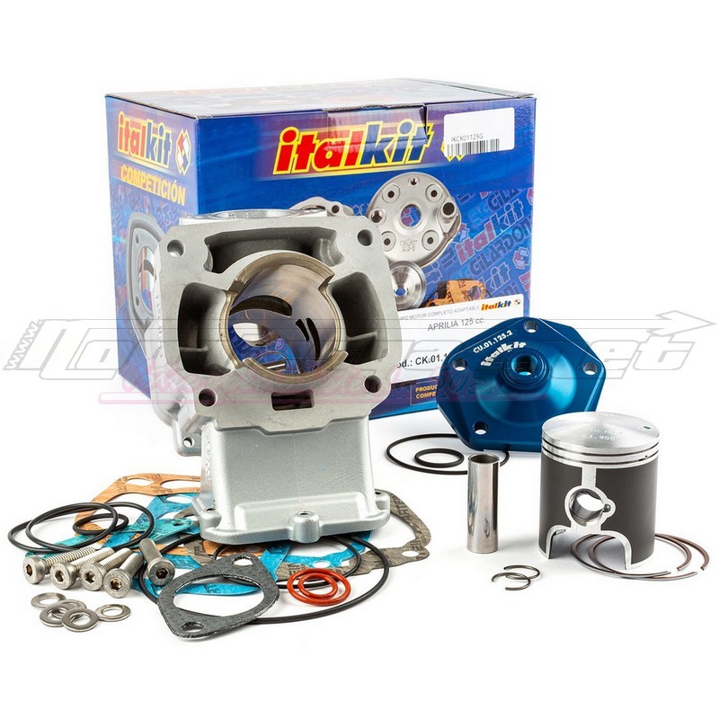 Haut moteur Italkit 125cc 2 segments Rotax 122